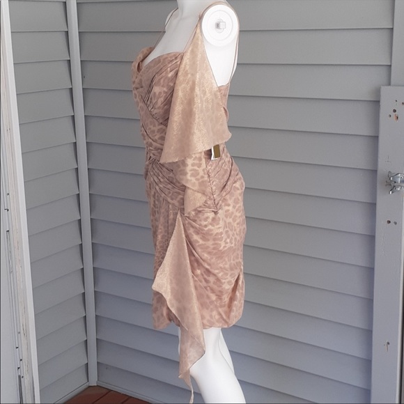 Nicole Miller Silk Cocktail Dress - Picture 4 of 9